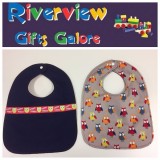 Reversible Bib - Owls Reversible Bib - Owls